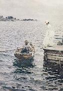 Anders Zorn sommarnoje oil painting reproduction